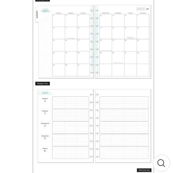 The Happy Planner Office Nwt The Happy Planner 2222 Big Teacher